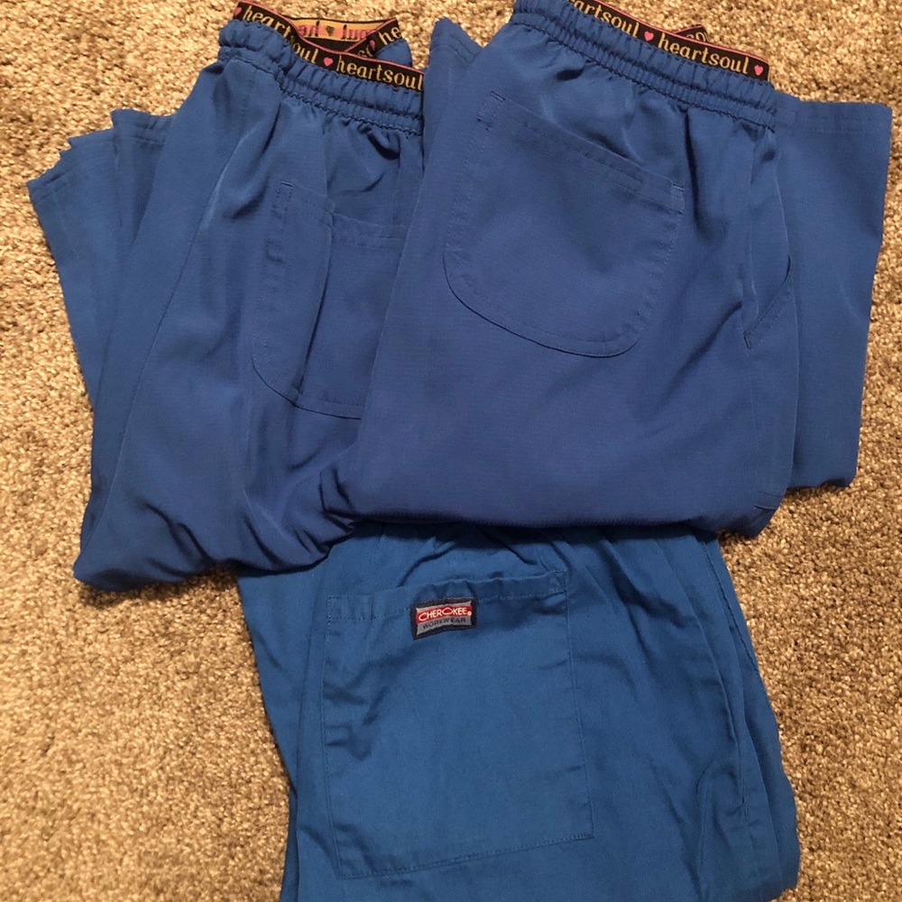Royal Blue Scrub Pants XS & XXS